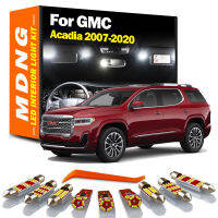 MDNG สำหรับ GMC Acadia 2007 2008 2009 2010 2011 2012-2019 2020ยานพาหนะ LED ภายในโดมแผนที่ลำต้นแสงชุดรถยนต์หลอดไฟ Led C An BUS