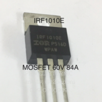 IRF1010E MOSFET N-Channel 60V 84A Automotive Dip-3 (2+Tab) D2PAK T/R ใหม่แท้คุณภาพดี อะไหล่วงจรอิเล็กทรอนิกส์ มอสเฟส