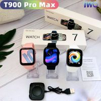 New T900 Pro Max Series 7 Smart Watch Men Women Dual Button DIY Watch Dial Bluetooth Call Waterproof Sports Smart Watch IWO 14