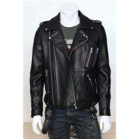 YORCHID Mens Leather JACKET  ฤดูใบไม้ร่วงฤดูหนาวผู้ชายสไตล์ใหม่รถจักรยานยนต์หนังเสื้อผ้า Multi-Zipper Lapel ออกแบบ