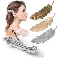 【YF】☬✸☏  Fashion Feather Hair Clip Hairpin Barrette Bobby Pins Accessories Jewelry