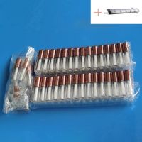 50 100Pcs/Lot Empty Rose Gold Lipstick Bottle Lipgloss Sample Container DIY Wholesale Lip Gloss Tubes Cosmetic with Cap