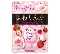 Kracie Japan fuwarinka Beauty Collagen &amp; HA Soft Candy ลูกอมตัวหอม