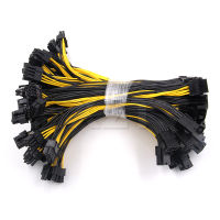 High Quality 10pcs/Lot 8-pin PCI Express to 2 x PCIe 8 (6+2) pin Motherboard Graphics Video Card PCI-e GPU Power data Cable