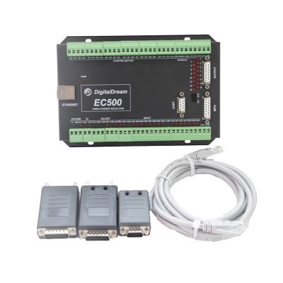 ❃✲ The Latest Mach 3 CNC Controller EC500 3/4/5/6Axis Ethernet Breakout Board CNC For Stepper Servo Motors Control System