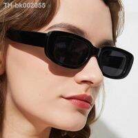 ✆∏ Vintage Black Square Sunglasses Woman Luxury Brand Small Rectangle Sun Glasses Female Gradient Clear Mirror Oculos De Sol