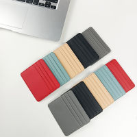 Men Women Thin Fashion Credit Card Holder Wallet Ultra-thin PU Id Card Holder Purse Mini Credit Card ID Card Bags Gift