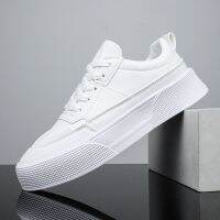 HOT11★Mens Sneakers Trendy White Boys Student School Shockproof Wear Resitant Sport Shoes Male Sneakers Tennis Man Cal Shoes New