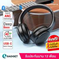 (ประกันศูนย์ไทย1ปี) หูฟัง Headphone SoundPEATS A6 Black มี Hybrid ANC IPX5