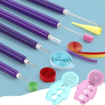 10pcs Paper Craft Tool Quilling Paper Pen DIY Scrapbooking Slotted Paper  Quilling Tools