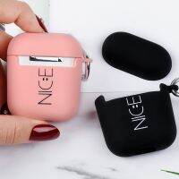 ZHUMUUP ใหม่ ผู้พิทักษ์ หูฟังบลูทูธไร้สาย สำหรับ Apple Airpods ที่ครอบหูฟัง เคสพีซีแบบแข็ง รักสุดหัวใจ