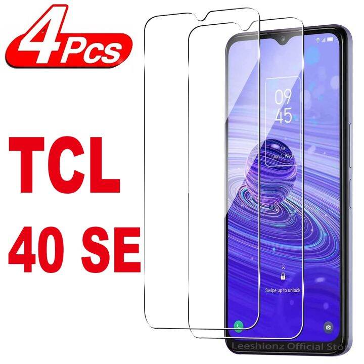 4pcs-hd-tempered-glass-for-tcl-40se-x-xl-xe-r-403-405-406-408-40x-40xl-40xe-40se-screen-protector-glass-film