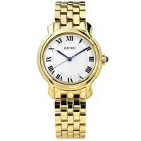 Karnvera Shop Seiko นาฬิกาข้อมือผู้หญิง Ladies Womens Analog Quartz Watch  SRZ520P1
