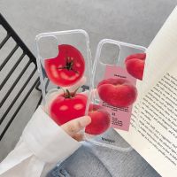 Funny Vegetables Fruits Tomatoes Case For iPhone 11 14 13 12 Pro Xs Max Mini 7 8 6s 6 Plus XR X SE 2020 2022 Soft Clear Cover