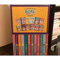 Box set  พร้อมกล่อง dork diaries วรรณกรรมเยาวชนภาษาอังกฤษ 1 ชุด 12 เล่ม