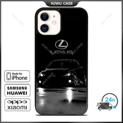 Lexus Car Phone Case for iPhone 14 Pro Max / iPhone 13 Pro Max / iPhone 12 Pro Max / XS Max / Samsung Galaxy Note 10 Plus / S22 Ultra / S21 Plus Anti-fall Protective Case Cover