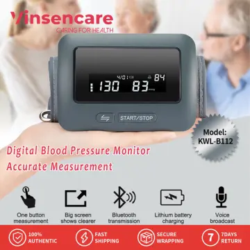 All-in-One Bluetooth Blood Pressure Monitor