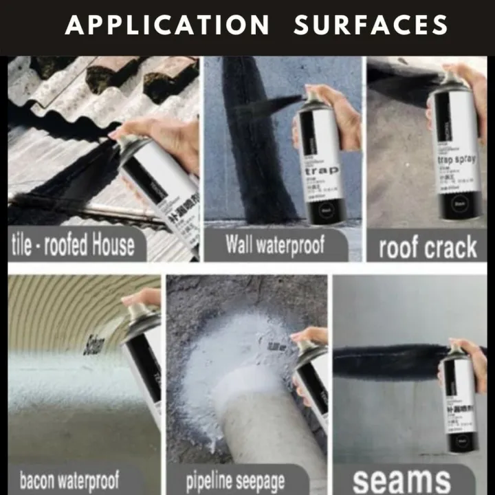 TEKORO Best Seller / Waterproof Leak Repair Spray 450ml. / For Roof