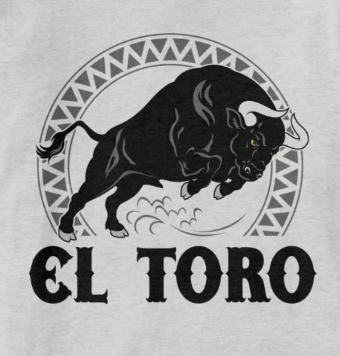 el-toro-the-bull-วัฒนธรรมเม็กซิกันเสื้อยืดสเปนแฟชั่นขายดีเสื้อยืดผู้ชายคอกลมแขนสั้นผ้าฝ้ายคุณภาพสูง-new