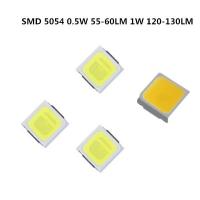 110PCS SMD LED 5054 Chips 0.5W 60LM 1W 3V 6V 120LM Beads Light White Warm Cold Surface Mount PCB LED Light Emitting Diode Lamp