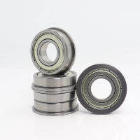 FR8ZZ Bearing 12.7x28.575x7.938mm ( 10 PCS ) ABEC-1 Miniature Flanged FR8 Z ZZ Ball Bearings RI-1218ZZ