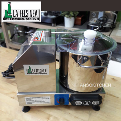 La Felsinea เครื่องบดสับ / เครื่องผสมอาหาร Food Cutter Mixer with Variable Speed Control ขนาด 6 Litre นำเข้าจากอิตาลี รับประกันมอเตอร์ 1 ปี