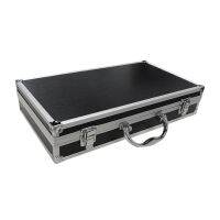 ；。‘【 Wireless Microphone Carrying Case Hard Shell Instrument Box With Sponge Compartment For Microphone Sound Card Mixer Accessories