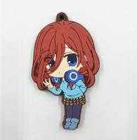 The Quintessential Quintuplets Anime keychain Rubber strapmobile phone strap Keyring Number