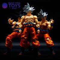 ของเล่นหลุมดำดราก้อนบอล Z SHF สัญชาตญาณพิเศษ Goku Acme Action FIGURE Anime ของขวัญคอลเลกชั่นของเล่น