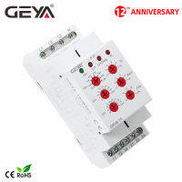 Free Shipping GEYA GRV8-10 NEW 36mm Width 3 Phase Voltage Monitoring Relay with Reset Time 0.1s-10s