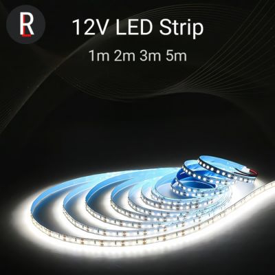 【LZ】❄  1M 2M 3M 5M SMD2835 Fitas LED Brilhantes para decoração Fita de Baixa Tensão Luz de Fundo Branco Quente 60/120LEDs