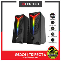 FANTECH TRIFECTA GS301 RGB ลำโพงเกมมิ่ง Gaming Speaker Bluetooth 5.0 ลำโพงบลูทูธ พร้อมคอนโทรลเลอร์ ปรับระดับเสียงได้ ช่องต่อหูฟัง 3.5mm. ใช้เป็น ลำโพง คอมพิวเตอร์ สายยาว 1.2 เมตร