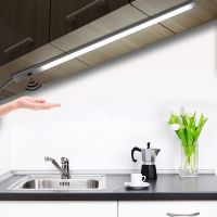 ❅❇♛ LED Portable USB 5V Hand Sweep Sensor Closet Wardrobe Light Hard Bar Tube Kitchen Warm White Light Lighting Night Light