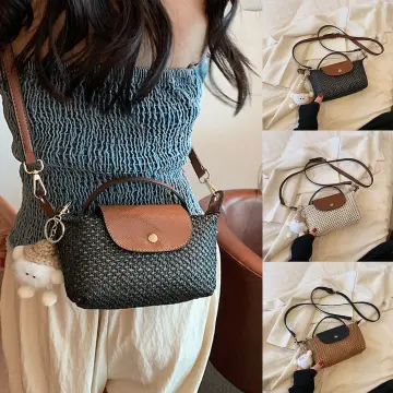 Vintage Solid Crossbody Bag Casual Women Nylon Shopping Shoulder