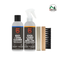 Gear Aid ชุดน้ำยาเคลือบทำความสะอาดพื้นผิวผ้า  Revivex Suede and Fabric Boot Care Kit