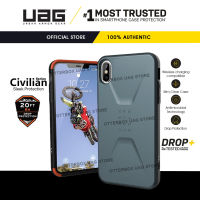 UAG Apple iPhone XS Max / iPhone XR / iPhone XS / iPhone X Case Civilian with Sleek Ultra-Thin Military Drop Tested iPhone Cover | Authentic Original