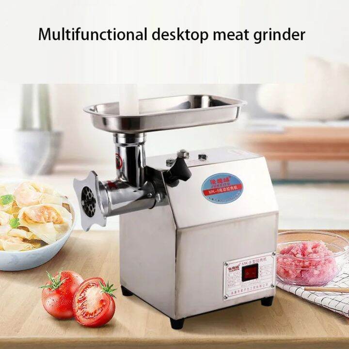 Electric Meat Grinders Stainless Steel Heavy Duty Mincer Sausage Stuffer Food Processor Home