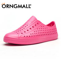 ORNGMALL Men and Women Shoes รองเท้ายาง รองเท้าคัชชูส้นเตี้ย รองเท้ายางเยาวชน, รองเท้าพลาสติกเต็มรูปแบบรองเท้ากันน้ำระบายอากาศกันลื่นผู้ชายและผู้หญิงสามารถสวมใส่รองเท้าลื่นรองเท้ากลางแจ้งรองเท้าลำลอง JEFFERSON WNC Native Waterproof Beach Sandals