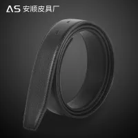Article leather belt is the body male cowhide pin buckle agio belts mens