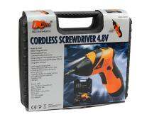 Hot item Cordless Screwdriver ชุดสว่านเจาะไฟฟ้าไร้สายมัลติฟังก์ชั่น DC 4.8V พร้อมเครื่องมืออุปกรณ์รวม 45 ชิ้น (2103)