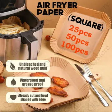 MY KITCHEN] Air Fryer Oil Paper Air Fryer Dispo空气炸锅专用纸