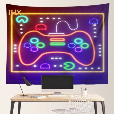 Gamepad Anime Tapestry Wall Hanging Room Decor Hippie Boho Abstract Large Cloth Wall Tapestry Bedroom Home Decoration Aesthetic