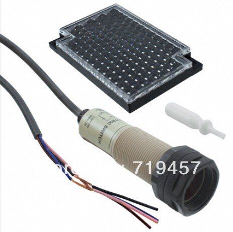 % 100 E3f2-r4b4-p1 Opto Refl 100Mm-4M Prewired