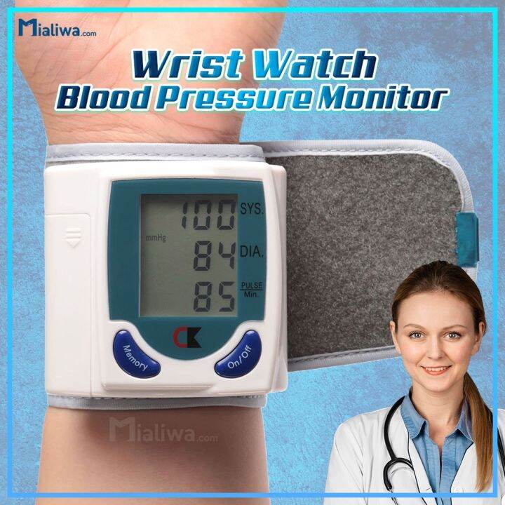 omron digital blood pressure monitor Wrist Watch Blood Pressure Monitor