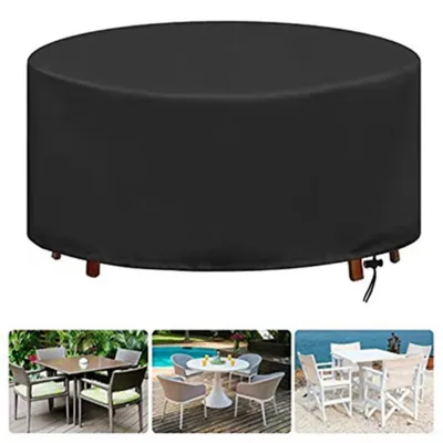 Home Dust Covers Courtyard Round Table And Chair Cover Outdoor Furniture Garden Furniture Sets Waterproof And Dustproof Cover