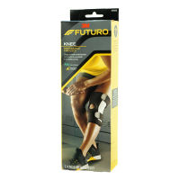 Futuro Sport Adjustable Knee Stab ฟูทูโร่ อุปกรณ์พยุงใต้หัวเข่า เสริมแกนด้านข้างและปรับกระชับได้ (สีดำ)