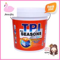 สีน้ำทาภายนอก TPI ALL SEASON สีขาวไลท์ กึ่งเงา 2.5 แกลลอนWATER-BASED EXTERIOR PAINT TPI ALL SEASON WHITE LIGHT SEMI-GLOSS 2.5GAL **ของแท้100%**