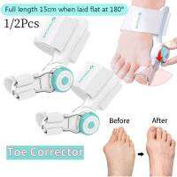 Unisex Foot Hallux Valgus Braces Relieve Pain With Knob Toe Straightener Corrector Rotatable Adjustable Daily Wear For Foot Care