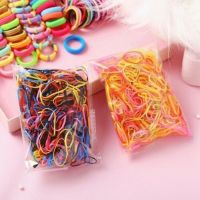 JONY 220PCSSet BB Hair Rope Candy Color Gifts Hairpin Hair Clip With OPP Bag Elastic Girls Kids Accessories