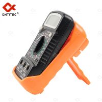 QHTITEC Digital Multimeter AC/DC LCD Screen Portable Repair Manual Ammeter Ohm Voltage Tester Meter Handheld Multimetro Electrical Trade Tools Testers